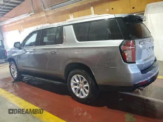 2023 Chevrolet Suburban Premier with VIN 1GNSCFKD8PR138014, listed as a Copart auction lot 65758755 with 58,501 mi miles and Clean title. Bid and sale history available at DreamBid. Image 2.