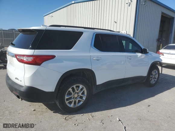 2020 Chevrolet Traverse LT Cloth with VIN 1GNERGKW7LJ216472, listed as a Copart auction lot 81179804 with 99,449 mi miles and Salvage Title. Bid and sale history available at carsss.com. Image 3.