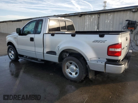 2006 Ford F-150 STX with VIN 1FTRF02W46KA92833, listed as a Copart auction lot 76401174 with 132,603 mi miles and Salvage Title. Bid and sale history available at carsss.com. Image 2.