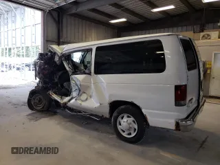 2008 Ford Econoline Passenger XL with VIN 1FBNE31L78DA50484, listed as a Copart auction lot 69711734 with Not Provided miles and Salvage Title. Bid and sale history available at carsss.com. Image 2.