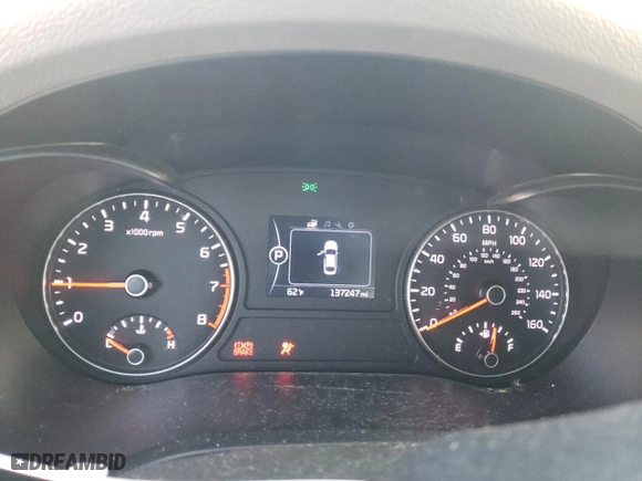 2018 Kia Optima EX with VIN 5XXGU4L36JG213342, listed as a Copart auction lot 49254345 with 137,247 mi miles and Non Repairable. Bid and sale history available at carsss.com. Image 9.