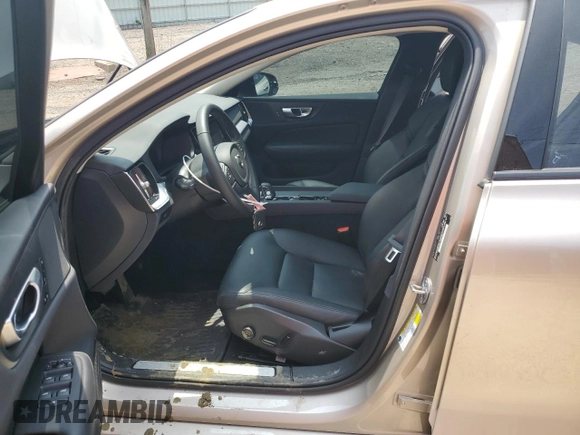 2024 Volvo S60 Core Dark Theme with VIN 7JRL12FK7RG322199, listed as a Copart auction lot 58101205 with 3,142 mi miles and Salvage title. Bid and sale history available at DreamBid. Image 7.