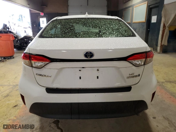 2024 Toyota Corolla Hybrid LE with VIN JTDBCMFE1R3051402, listed as a Copart auction lot 44884925 with 46,752 mi miles and Salvage Title. Bid and sale history available at carsss.com. Image 6.