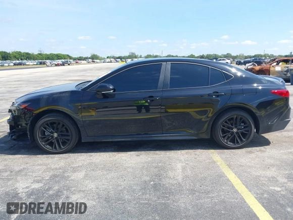 2025 Toyota Camry LE with VIN 4T1DAACK8SU125496, listed as a IAAI auction lot 42206200 with 937 mi miles and . Bid and sale history available at DreamBid. Image 15.