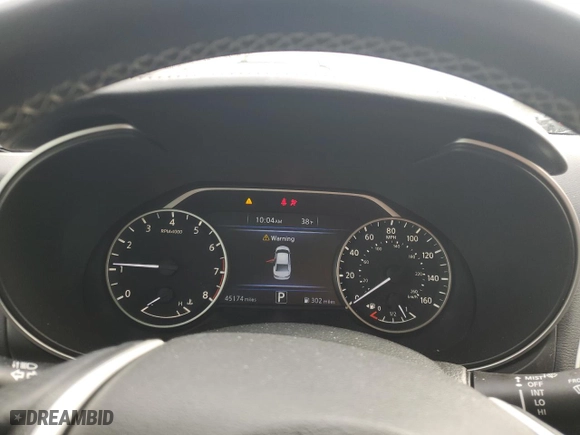 2018 Nissan Maxima SL with VIN 1N4AA6AP2JC385454, listed as a Copart auction lot 47820185 with 45,174 mi miles and Salvage Title. Bid and sale history available at carsss.com. Image 9.