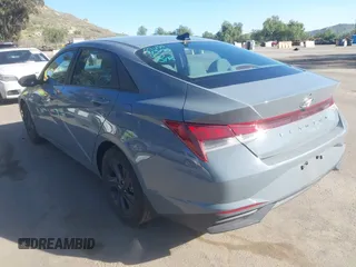 2023 Hyundai Elantra SEL with VIN KMHLM4AG8PU437909, listed as a IAAI auction lot 41869596 with 54,031 mi miles and . Bid and sale history available at DreamBid. Image 3.