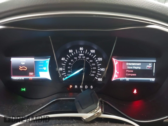 2014 Ford Fusion SE with VIN 1FA6P0H73E5351587, listed as a IAAI auction lot 42140071 with 108,524 mi miles and . Bid and sale history available at DreamBid. Image 7.
