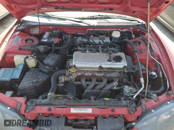 1998 Mitsubishi Eclipse GS with VIN 4A3AX35G7WE012565, listed as a Copart auction lot 76321434 with 0 mi miles and Salvage Title. Bid and sale history available at carsss.com. Image 11.
