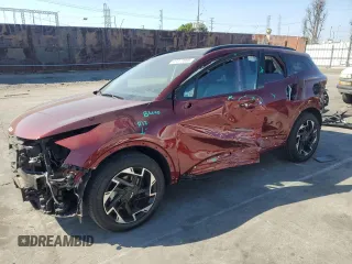 2024 Kia Sportage SX-Prestige with VIN 5XYK53DF3RG170855, listed as a Copart auction lot 47077005 with 7,770 mi miles and Salvage Title. Bid and sale history available at carsss.com. Image 1.