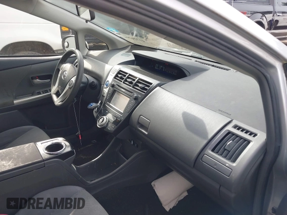 2013 Toyota Prius Two with VIN JTDZN3EU5D3255365, listed as a IAAI auction lot 41724204 with 122,264 mi miles and . Bid and sale history available at DreamBid. Image 5.