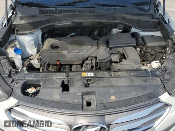 2018 Hyundai Santa Fe 2.4L with VIN 5NMZT3LBXJH064786, listed as a Copart auction lot 57051115 with 127,691 mi miles and Salvage title. Bid and sale history available at DreamBid. Image 12.