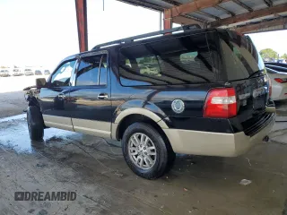 2009 Ford Expedition EL Eddie Bauer with VIN 1FMFK18579LA02474, listed as a Copart auction lot 84611554 with 297,774 mi miles and Salvage Title. Bid and sale history available at carsss.com. Image 2.
