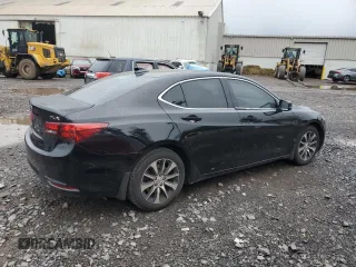 2017 Acura TLX with VIN 19UUB1F36HA004645, listed as a Copart auction lot 64673795 with 138,683 mi miles and Salvage title. Bid and sale history available at DreamBid. Image 3.