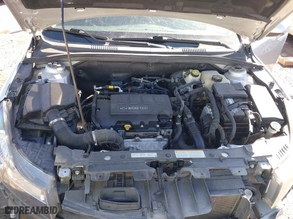 2014 Chevrolet Cruze 1LT with VIN 1G1PC5SB5E7102581, listed as a IAAI auction lot 41461129 with 65,405 mi miles. Bid and sale history available at carsss.com. Image 10.