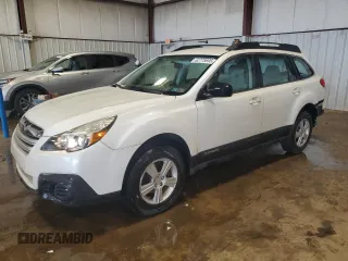 2013 Subaru Outback 2.5i with VIN 4S4BRCACXD3257854, listed as a Copart auction lot 62775695 with 144,825 mi miles and Salvage title. Bid and sale history available at DreamBid. Image 1.