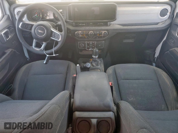 2024 Jeep Wrangler Sahara with VIN 1C4RJXP64RW274769, listed as a Copart auction lot 55928655 with Not provided miles and Clean title. Bid and sale history available at DreamBid. Image 8.