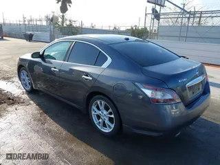 2012 Nissan Maxima 3.5 SV with VIN 1N4AA5AP4CC845873, listed as a IAAI auction lot 41979587 with 108,934 mi miles. Bid and sale history available at carsss.com. Image 3.