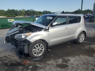2018 Kia Soul + with VIN KNDJP3A50J7560864, listed as a Copart auction lot 53002155 with 43,968 mi miles and Salvage Title. Bid and sale history available at carsss.com. Image 1.