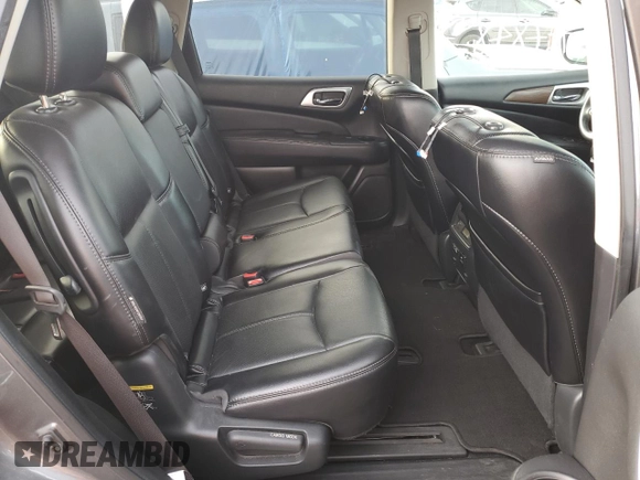 2020 Nissan Pathfinder Platinum with VIN 5N1DR2DMXLC603150, listed as a Copart auction lot 80942914 with 77,848 mi miles and Salvage Title. Bid and sale history available at carsss.com. Image 11.