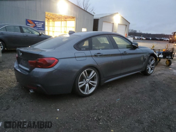 2015 BMW 4 Series 435i xDrive with VIN WBA4B3C54FD670203, listed as a Copart auction lot 83616184 with 126,675 mi miles and Clean title. Bid and sale history available at DreamBid. Image 3.