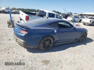 2024 Ford Mustang Dark Horse with VIN 1FA6P8R02R5502375, listed as a Copart auction lot 75478814 with 0 mi miles and Salvage Title. Bid and sale history available at carsss.com. Image 3.