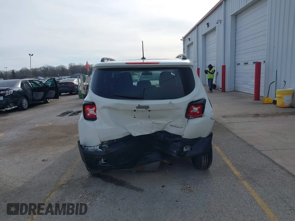 2016 Jeep Renegade Sport with VIN ZACCJAAT3GPE31591, listed as a IAAI auction lot 41847040 with 68,016 mi miles and . Bid and sale history available at carsss.com. Image 17.