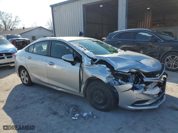 2018 Chevrolet Cruze LS with VIN 1G1BC5SM6J7148085, listed as a Copart auction lot 88862855 with 100,777 mi miles and Salvage Title. Bid and sale history available at carsss.com. Image 4.