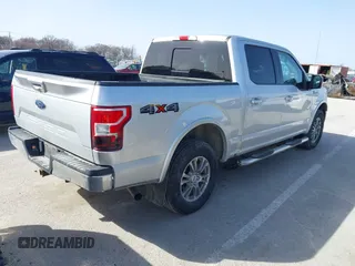 2018 Ford F-150 XL with VIN 1FTEW1E53JKD72694, listed as a IAAI auction lot 41740655 with 150,330 mi miles. Bid and sale history available at carsss.com. Image 4.
