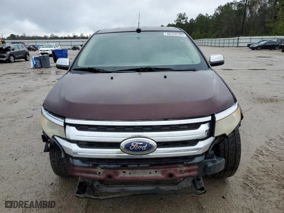 2011 Ford Edge SE with VIN 2FMDK3GC4BBB00550, listed as a Copart auction lot 48458185 with 301,406 mi miles and Salvage Title. Bid and sale history available at carsss.com. Image 5.