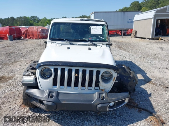 2019 Jeep Wrangler Unlimited Sahara with VIN 1C4HJXEN5KW509806, listed as a IAAI auction lot 42071325 with 95,549 mi miles and . Bid and sale history available at DreamBid. Image 13.