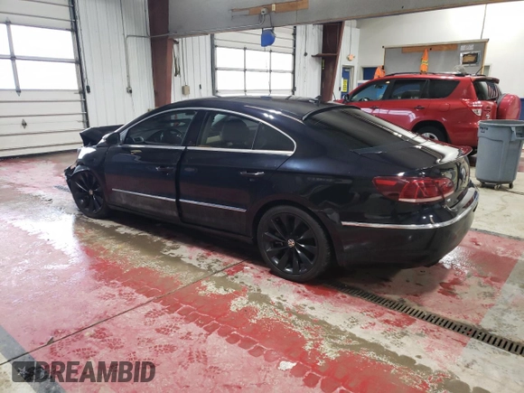 2013 Volkswagen CC VR6 Executive 4Motion with VIN WVWGU7AN7DE536782, listed as a Copart auction lot 83740644 with 120,777 mi miles and Salvage Title. Bid and sale history available at carsss.com. Image 2.