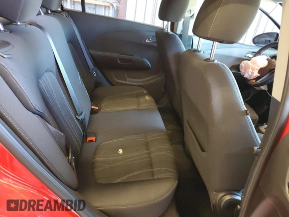 2015 Chevrolet Sonic LT with VIN 1G1JC5SG3F4176666, listed as a Copart auction lot 49652695 with 96,741 mi miles and Salvage Title. Bid and sale history available at DreamBid. Image 10.