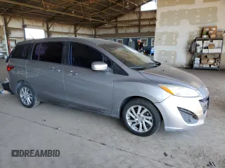2012 Mazda 5 Sport with VIN JM1CW2BL6C0115463, listed as a Copart auction lot 44831504 with 90,207 mi miles and Salvage Title. Bid and sale history available at carsss.com. Image 4.