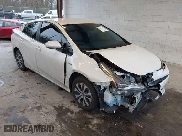 2019 Toyota Prius LE with VIN JTDL9RFU1K3009518, listed as a IAAI auction lot 41262569 with 59,828 mi miles and . Bid and sale history available at DreamBid. Image 1.