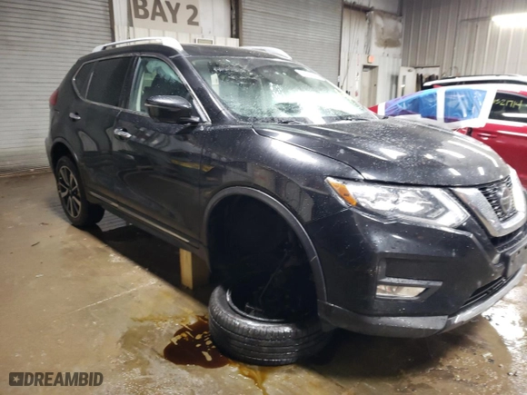 2019 Nissan Rogue S with VIN 5N1AT2MV3KC730804, listed as a Copart auction lot 81176224 with 80,616 mi miles and Salvage Title. Bid and sale history available at carsss.com. Image 4.