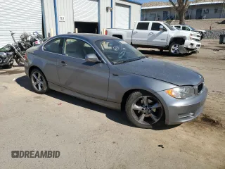 2011 BMW 1 Series 128i with VIN WBAUP7C58BVK78953, listed as a Copart auction lot 46191155 with 87,779 mi miles and Salvage Title. Bid and sale history available at DreamBid. Image 4.