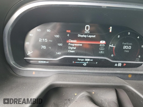 2022 GMC Yukon SLT with VIN 1GKS2BKT4NR257806, listed as a Copart auction lot 53239674 with 60,506 mi miles and Salvage Title. Bid and sale history available at carsss.com. Image 9.