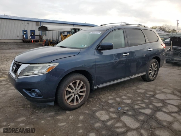 2014 Nissan Pathfinder S with VIN 5N1AR2MM6EC683780, listed as a Copart auction lot 53551405 with 134,840 mi miles and Clean Title. Bid and sale history available at carsss.com. Image 1.