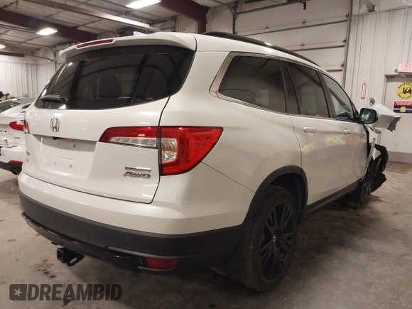 2021 Honda Pilot Special Edition z VIN 5FNYF6H26MB086397, wystawiony jako IAAI lot #41162732 z przebiegiem 94 246 mil mil oraz . Historia ofert i sprzedaży dostępna na DreamBid. Obrazek 4.