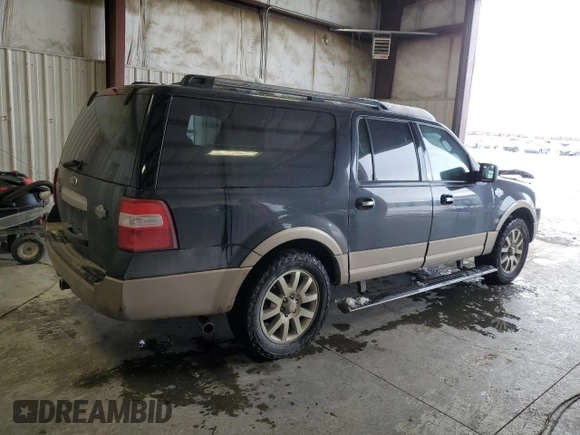 2013 Ford Expedition EL XLT with VIN 1FMJK1J59DEF66645, listed as a Copart auction lot 63252984 with 230,346 mi miles and Salvage Title. Bid and sale history available at carsss.com. Image 3.