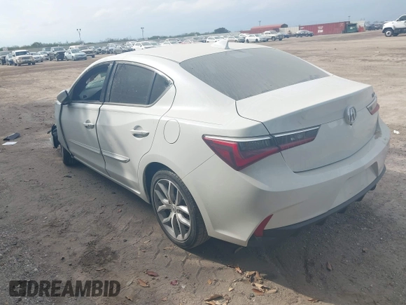 2019 Acura ILX with VIN 19UDE2F35KA012742, listed as a IAAI auction lot 41174157 with 39,000 mi miles. Bid and sale history available at carsss.com. Image 3.