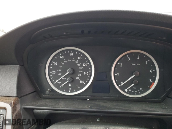 2006 BMW 5 Series 530xi with VIN WBANF73596CC34522, listed as a Copart auction lot 84189884 with Not Provided miles and Salvage Title. Bid and sale history available at DreamBid. Image 9.