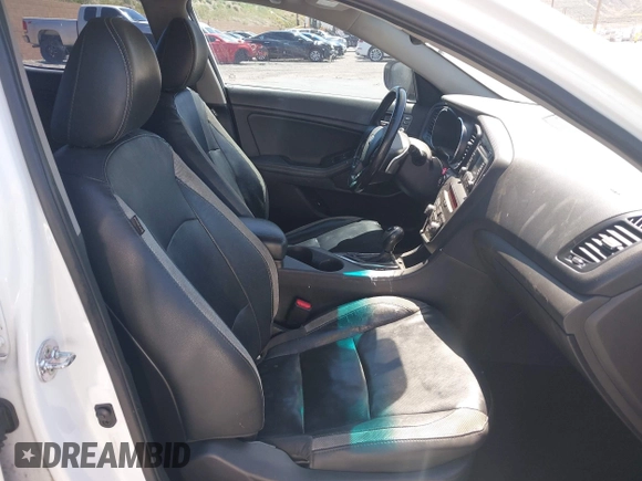 2013 Kia Optima SX with VIN 5XXGR4A65DG168350, listed as a IAAI auction lot 42254369 with 112,496 mi miles and . Bid and sale history available at DreamBid. Image 5.