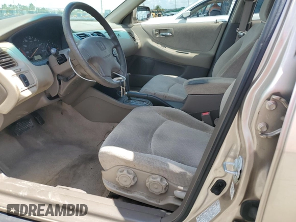 2001 Honda Accord LX z VIN JHMCG56401C022403, wystawiony jako Copart lot #60021165 z przebiegiem 119 114 mil mil oraz Szkoda całkowita • Salvage title. Historia ofert i sprzedaży dostępna na DreamBid. Obrazek 7.