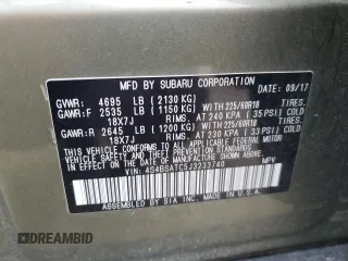 2018 Subaru Outback Touring с VIN 4S4BSATC5J3233740, выставлен на аукционе Copart как лот 54455955 с пробегом 105 587 миль миль и Списание • Salvage title. История ставок и продаж доступна на DreamBid. Изображение 13.