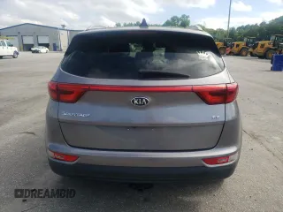 2017 Kia Sportage EX with VIN KNDPNCAC5H7185272, listed as a Copart auction lot 57996925 with 136,836 mi miles and Salvage title. Bid and sale history available at DreamBid. Image 6.