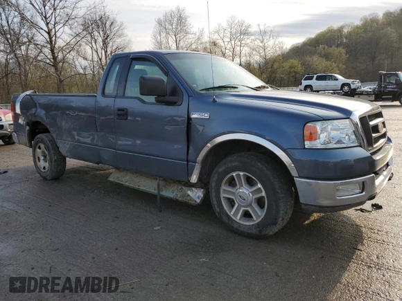 2004 Ford F-150 XL z VIN 1FTRF12W54NB48425, wystawiony jako Copart lot #53709745 z przebiegiem 104 456 mil mil oraz Szkody całkowita. Historia ofert i sprzedaży dostępna na DreamBid. Obrazek 4.