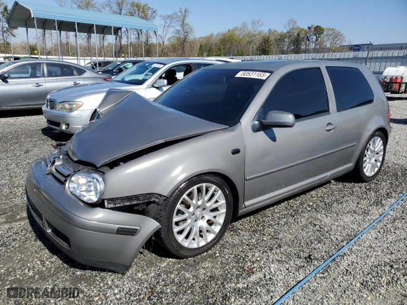 2005 Volkswagen GTI 1.8T with VIN 9BWDE61J954036014, listed as a Copart auction lot 50531165 with 151,700 mi miles and Salvage Title. Bid and sale history available at carsss.com. Image 1.