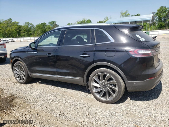 2020 Lincoln Nautilus Reserve with VIN 2LMPJ6K93LBL01276, listed as a Copart auction lot 49221733 with 39,102 mi miles. Bid and sale history available at carsss.com. Image 2.