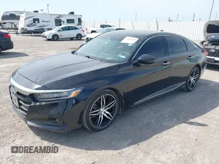 2021 Honda Accord Touring z VIN 1HGCV2F91MA005385, wystawiony jako IAAI lot #42004110 z przebiegiem 108 328 mil mil oraz . Historia ofert i sprzedaży dostępna na DreamBid. Obrazek 2.